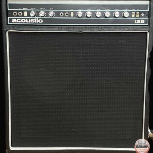 Acoustic Control Corp Model 135 2×12 Guitar Bass Combo Amp – 1970 Made In USA 2