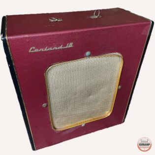 Corland 18 Cardinal Red amp from 1960
