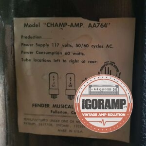 Fender champ 1965