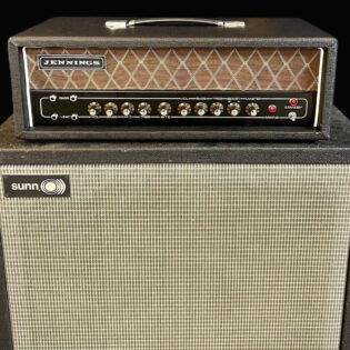 Jennings AC-100 c 1960 – JMI vox 100 watt tube guitar bass amp uk